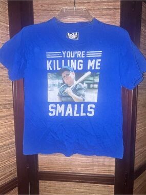 Blue 'You're Killing Me Smalls' Short Sleeve Tee